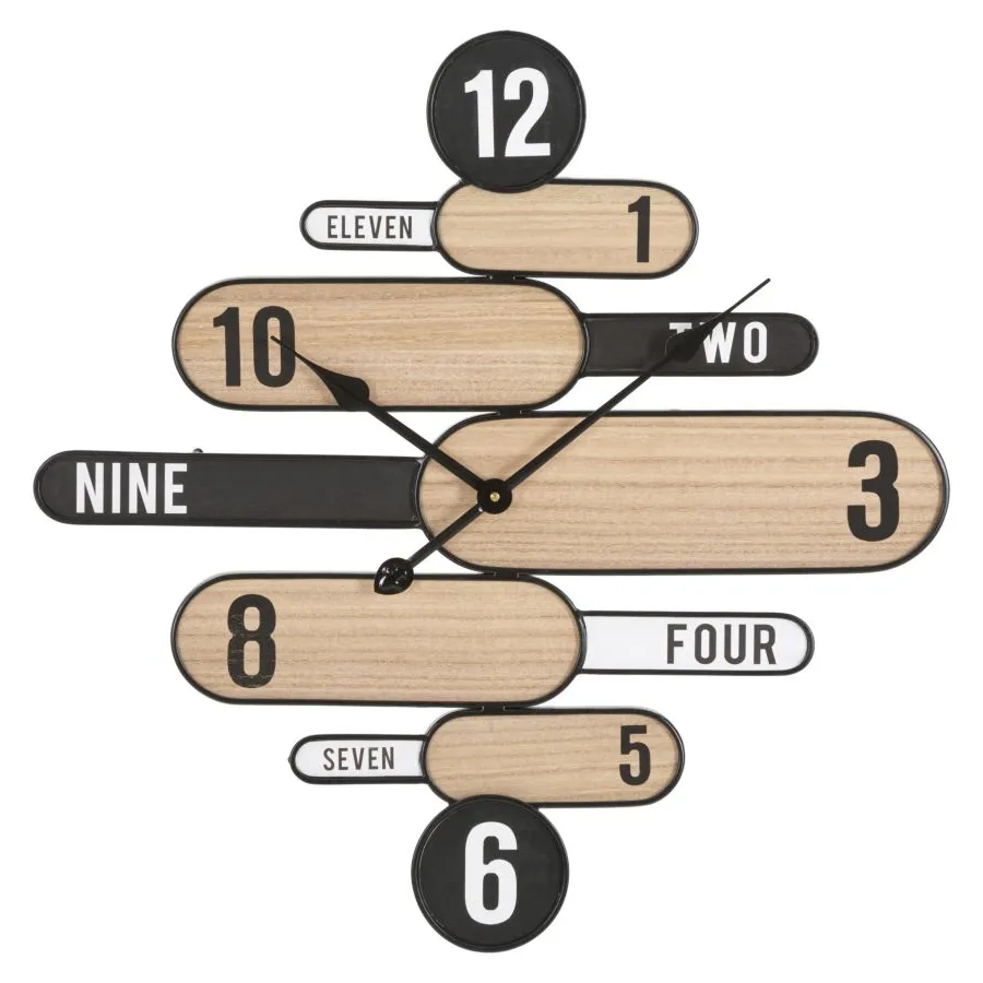 ZEGAR NASTĘNNY DIRECTION 60x5x60 cm